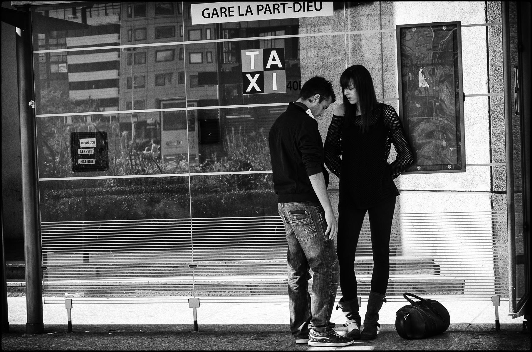 Derriere la Gare la Part-Dieu, Lyon, France