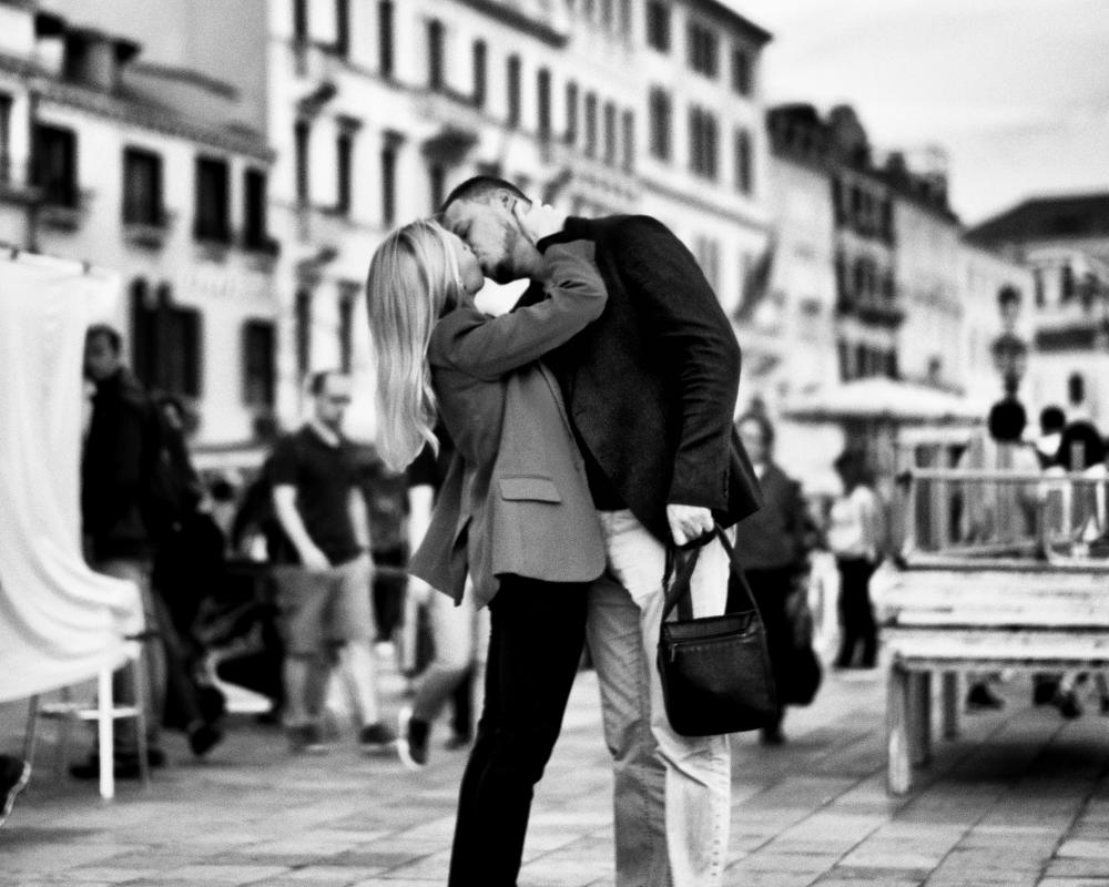 The Kiss, Riva Degli Schiavoni, Venice