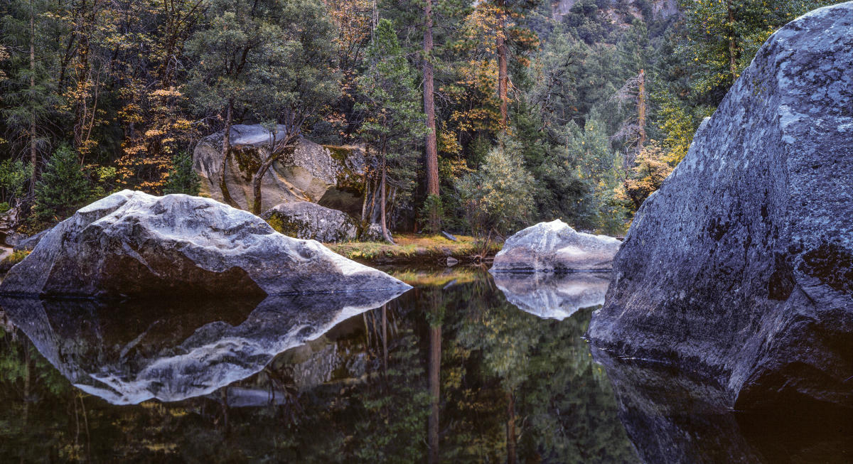 Mirror Lake, Tenaya Creek, Yosemite