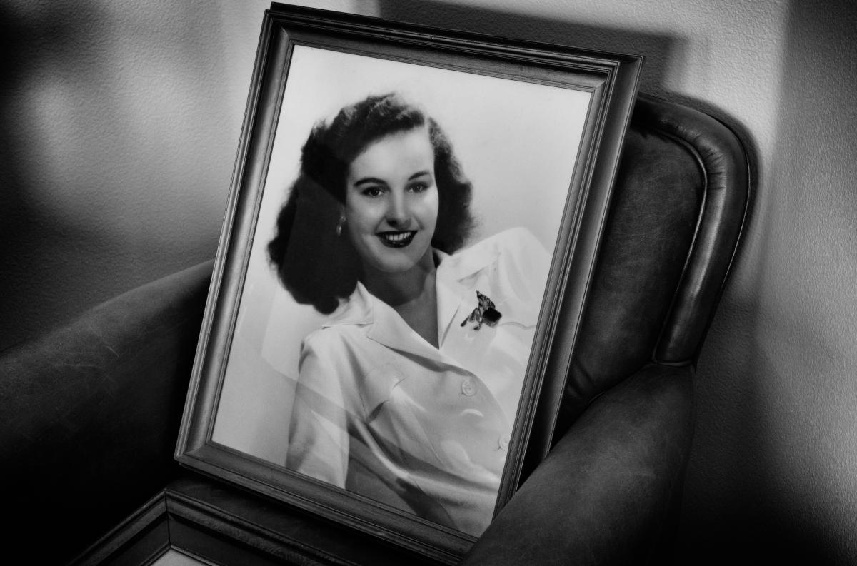 After her passing.